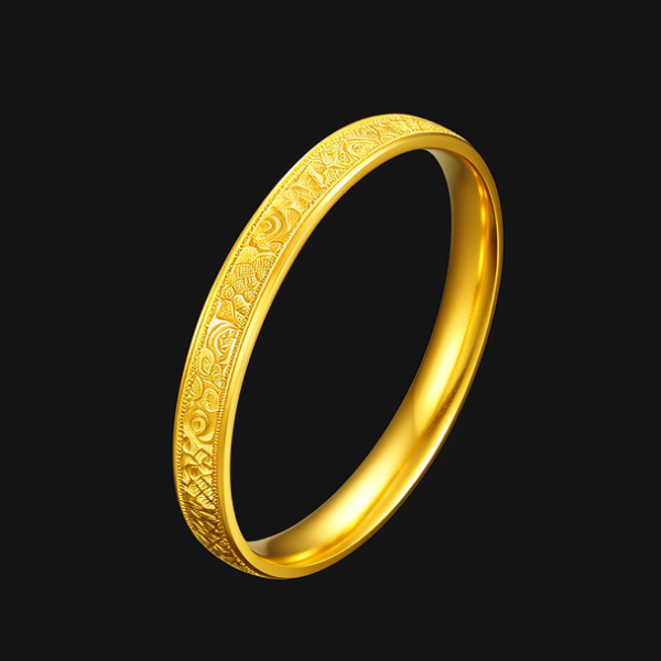 黄金手镯实物图