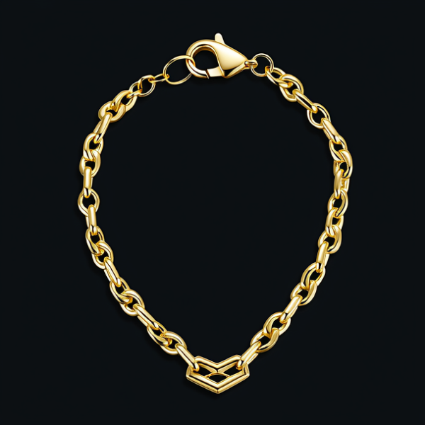 黄金手链款图片