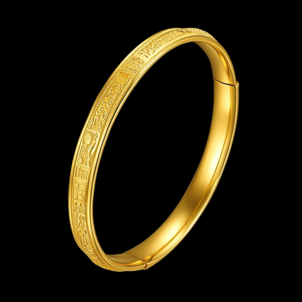 埃及金手镯图片