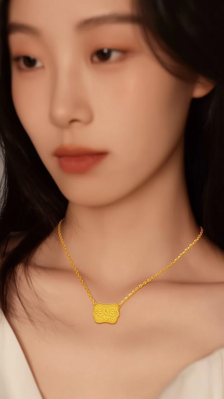 金项链图片女款 金项链图片女款