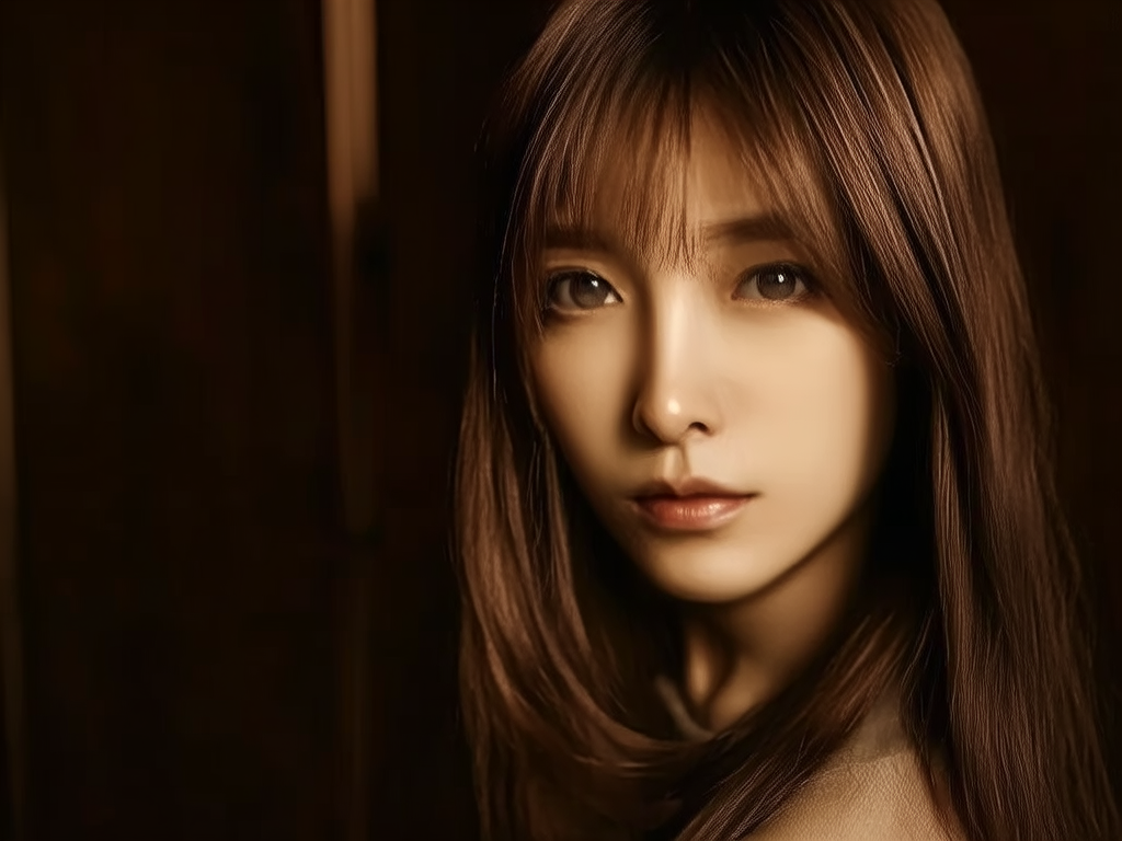 深金铜色头发图片 深金铜色头发图片