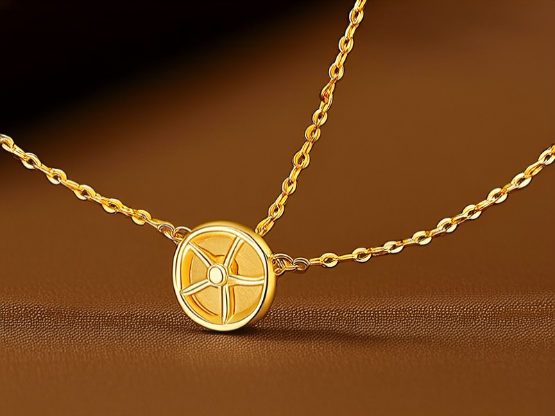 40克黄金项链图片