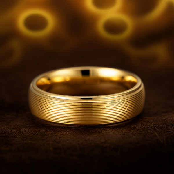 黄金戒指图片背景图