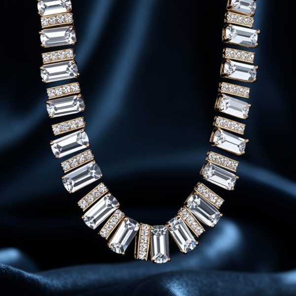 千足金水晶吊坠图片