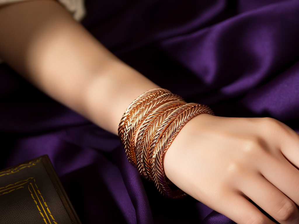 编织金手链图片大全