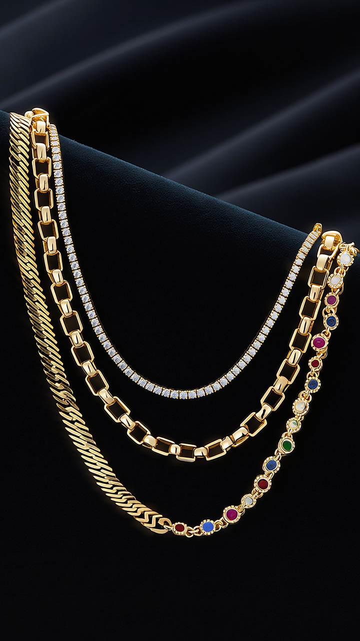 金项链图片大全好看