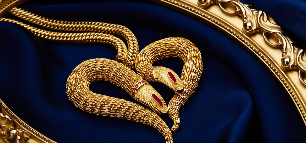 万足金项链款式图片