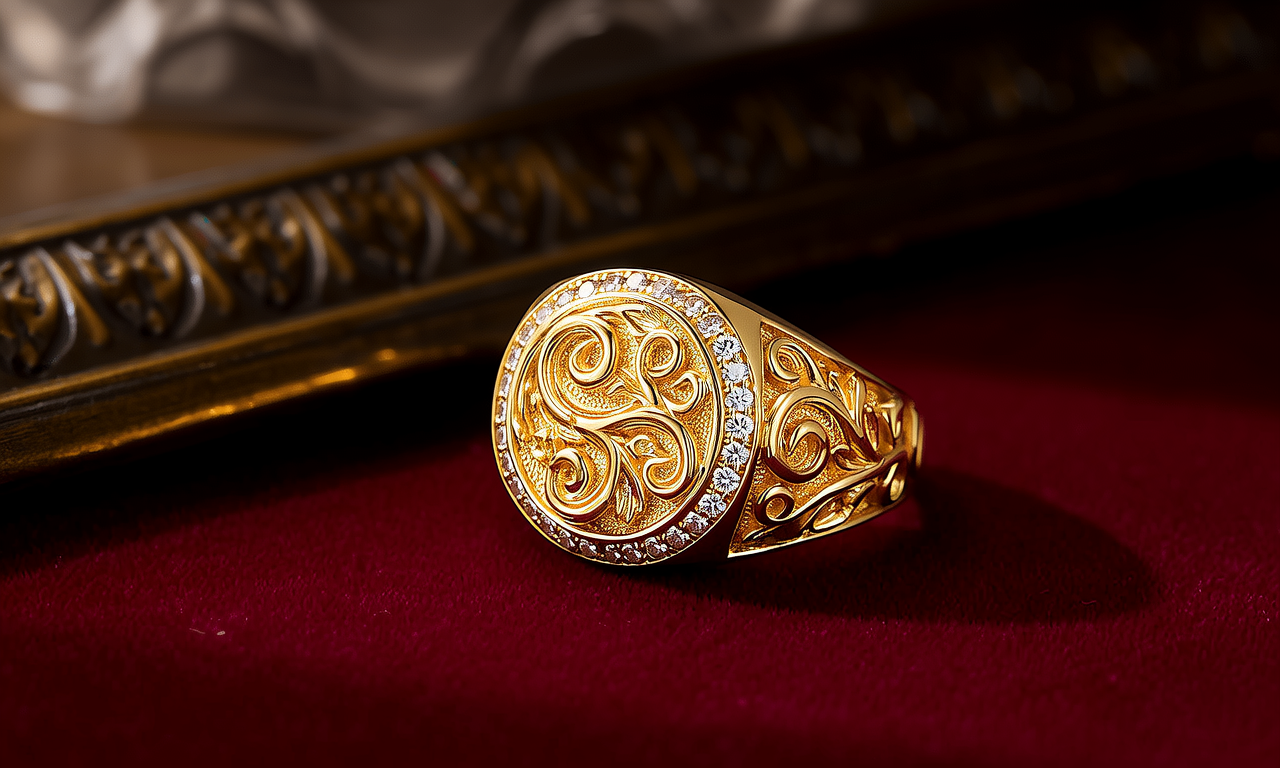 6克黄金戒指图片女款