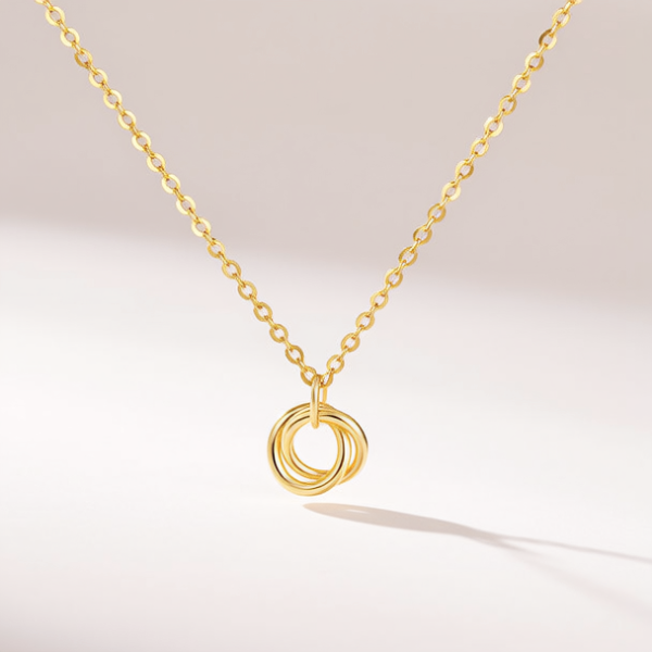 18k金项链款式图片